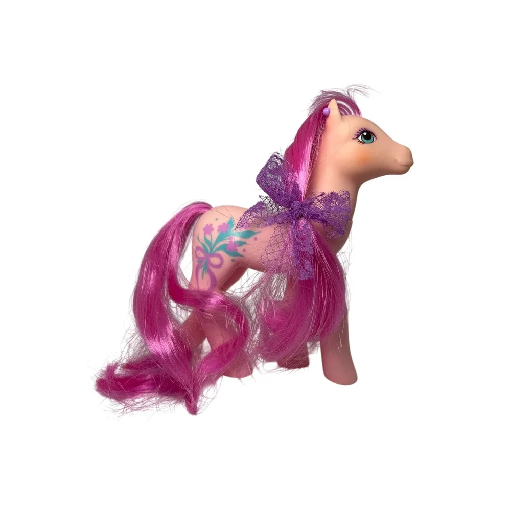 My Little Pony Vintage‎ G1 Figure Sweetheart Sisters Dainty W/ Earring READ